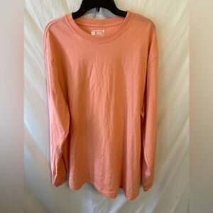 Carhartt Loose Fit Peach Long Sleeve Shirt
